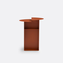 Alessio Steel Bedside Table - thumbnail 4