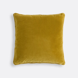 Niara Embroidered Cotton Velour Square Cushion Cover - thumbnail 4