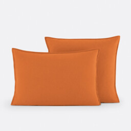 Clara Brushed Cotton Pillowcase - thumbnail 1