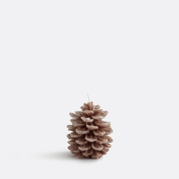 Caspar Wax Candle in Pine Cone Shape H9.5cm - thumbnail 1