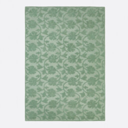 Tyma Woolen Rug with A Flower Print - thumbnail 2