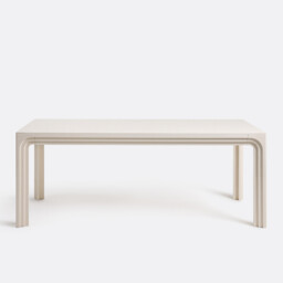 Liora 6-8 Seater Dining Table with Lacquer Finish - thumbnail 3