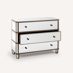 Winsome Mirrored Chest of Drawers - thumbnail 4
