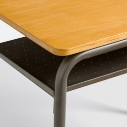 Buton Vintage Metal School Desk and Chair - thumbnail 4
