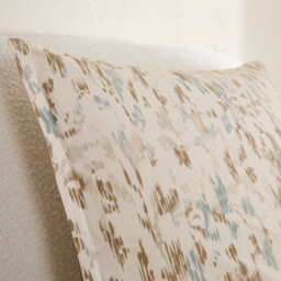 Lineas Washed Cotton Percale Pillowcase - thumbnail 4