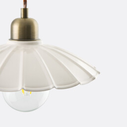 Festonia Scalloped Metal Ceiling Light - thumbnail 4