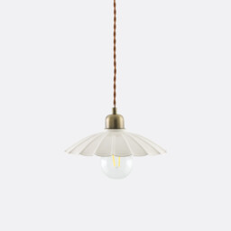 Festonia Scalloped Metal Ceiling Light