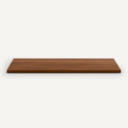 Set of 2 Johanez 110cm Walnut Veneer Shelves - thumbnail 3