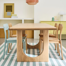 Douve 8-10 Seater Dining Table in Oak and Veneer - thumbnail 3