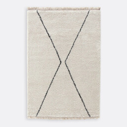 Luna Fringed Berber-Style Rug - thumbnail 3