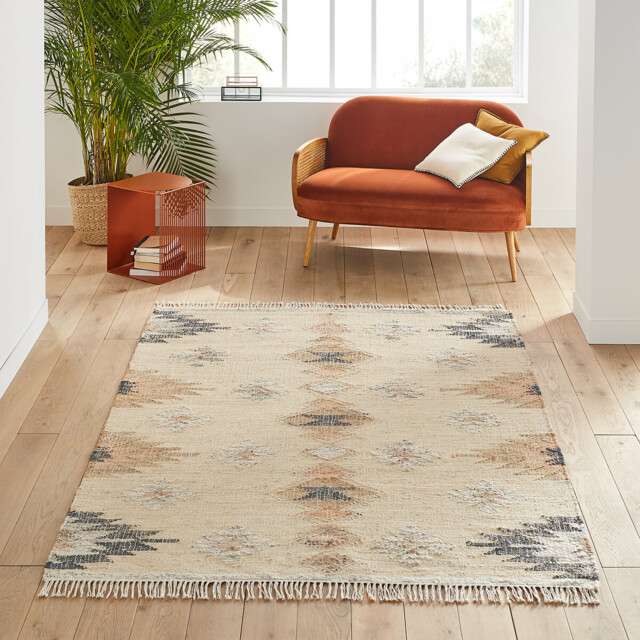 Maya Aged Effect Kilim Rug - image 1