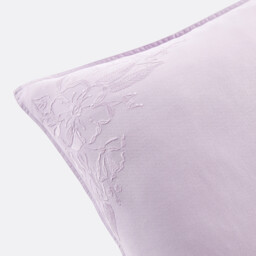 Scénario Embroidered Washed Cotton Pillowcase - thumbnail 2