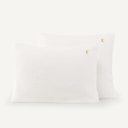 Cuddly Organic Cotton Muslin 200 Thread Count Pillowcase - thumbnail 1