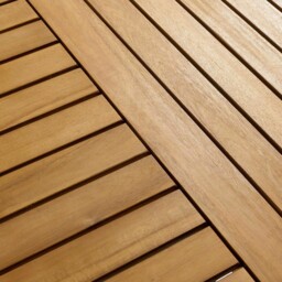 Jakta Rectangular Acacia Garden Table - thumbnail 2