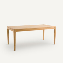 Sanara Oak and Oak Veneer Extendable Table - thumbnail 1