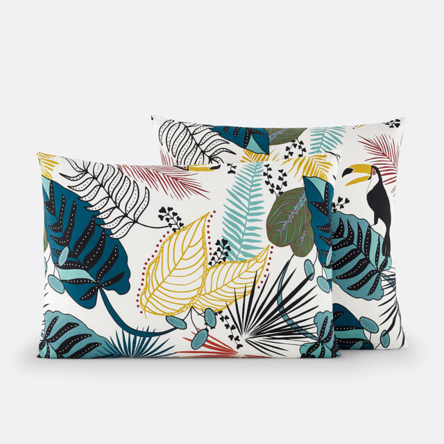 Macara Jungle Cotton Percale Pillowcase - image 1
