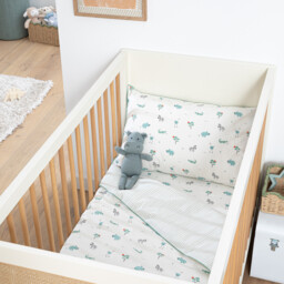 Savane Animal Print Organic Cotton Child's Pillowcase - thumbnail 2