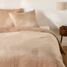 Bed Linen Set with Square Pillowcase with Fleece On Both Sides - thumbnail 1