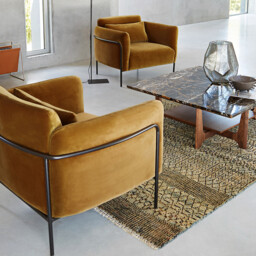 Nagari Wool & Silk Rug - thumbnail 2