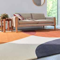 Signatures Urbana Graphic Colourful Wool Rug - thumbnail 2