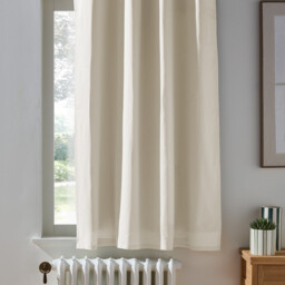 Scenario Blackout Radiator Curtain in Cotton with Eyelets - thumbnail 1