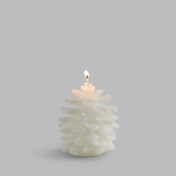 Caspar Wax Candle in Pine Cone Shape H9.5cm - thumbnail 2