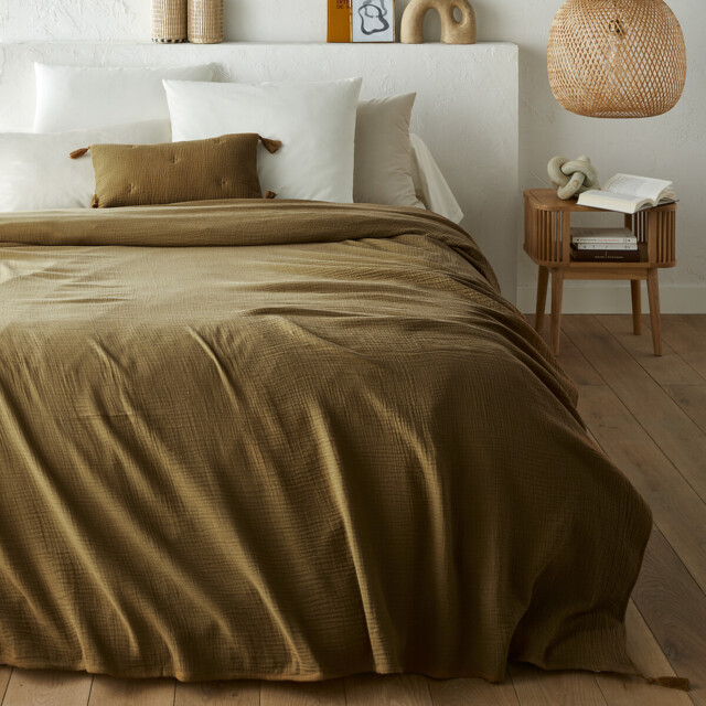 Kumla Cotton Muslin Bedspread - image 1
