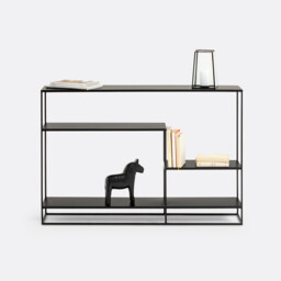 Miva Steel Asymmetric Console Table - thumbnail 4