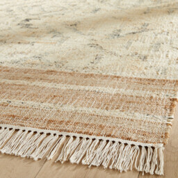 Jelena Hand Woven Fringed Jute Rug - thumbnail 4