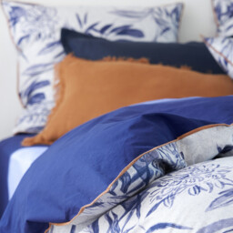 Mishima Tropical Floral 100% Cotton Percale 200 Thread Count Duvet Cover - thumbnail 2