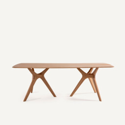 Maricielo Rectangular Table in Solid Oak - thumbnail 3