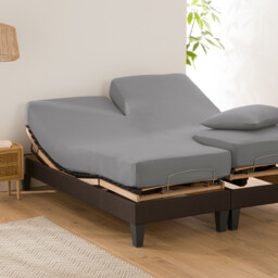 Scenario Plain Cotton Fitted Sheet For Articulated Bed - thumbnail 1
