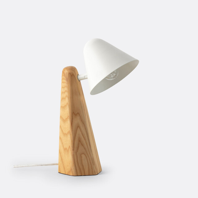 Cotapi Ash & Metal Table Lamp - image 1