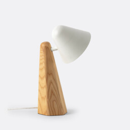 Cotapi Ash & Metal Table Lamp - thumbnail 4