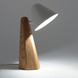 Cotapi Ash & Metal Table Lamp - thumbnail 3