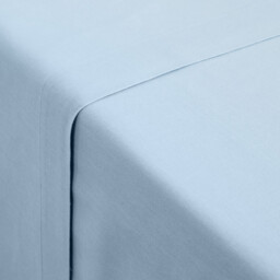Scenario Plain Washed Cotton Flat Sheet - thumbnail 2