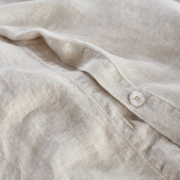 Cavallo Washed Linen Duvet Cover - thumbnail 3