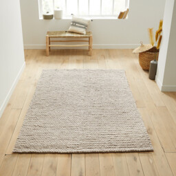 Diano Knitted Effect Wool Rug