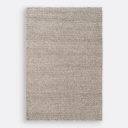 Diano Knitted Effect Wool Rug - thumbnail 3