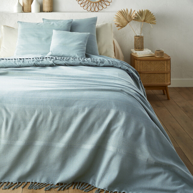 Nedo Fringed Cotton Bedspread - image 1