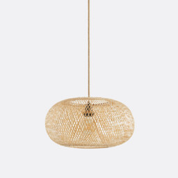 Ezia Bamboo 45cm Diameter Ceiling Light Shade