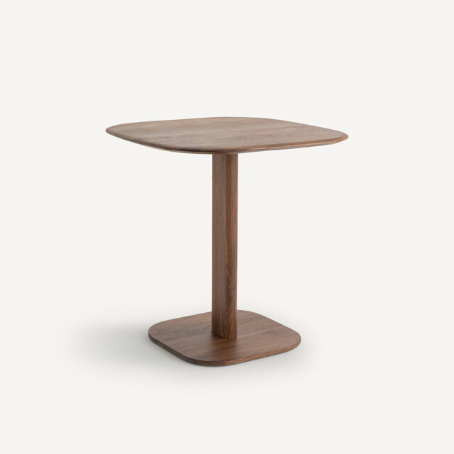 Monceau Solid Walnut Emmanuel Gallina Designed 2 Seater Bistro Table - image 1