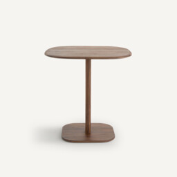 Monceau Solid Walnut Emmanuel Gallina Designed 2 Seater Bistro Table - thumbnail 2