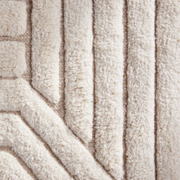 Ponponi Tufted Organic Cotton Child's Bedside Rug - thumbnail 3