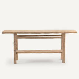 Sumiko XL Recycled Solid Elm Console Table - thumbnail 3