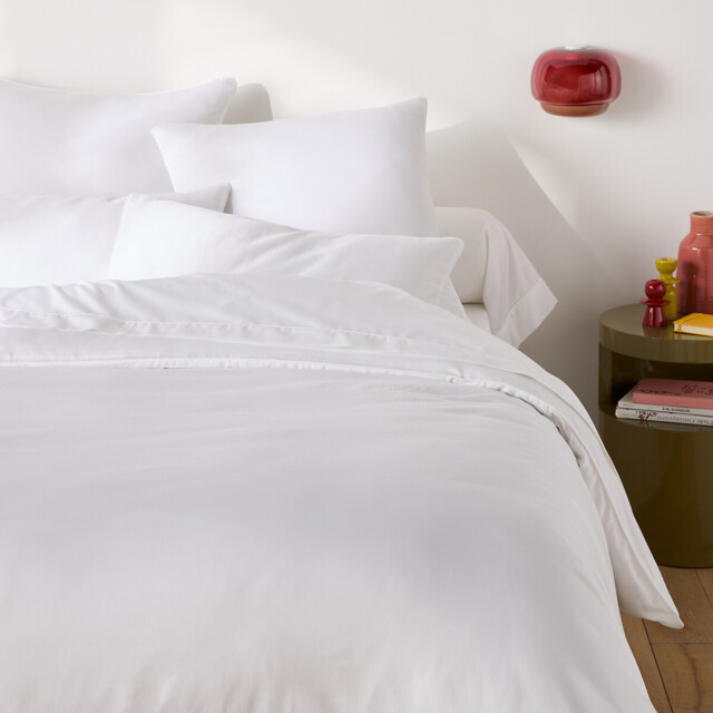 Opale Cotton Satin 350 Thread Count Duvet Cover - image 1
