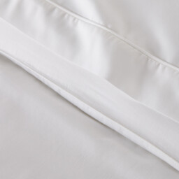 Opale Cotton Satin 350 Thread Count Duvet Cover - thumbnail 4