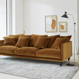Zoticus Aged Brass Floor Lamp - thumbnail 3