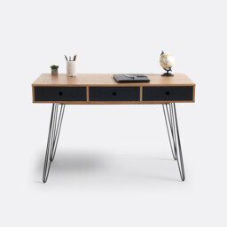 Watford 3-Drawer Desk - thumbnail 3