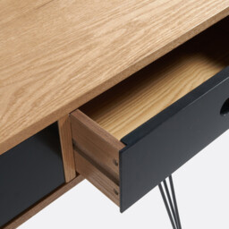 Watford 3-Drawer Desk - thumbnail 4